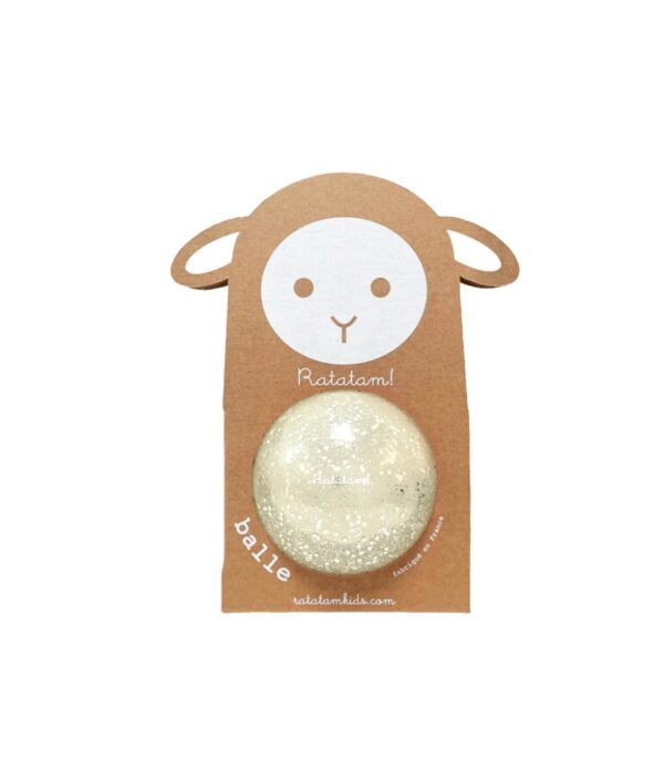 Pelota 10 cm Bubble Plata