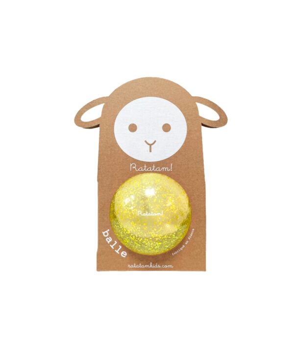 Pelota 10 cm Bubble Amarillo