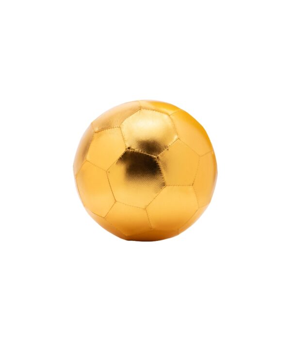 Pelota Tela Dorada Fútbol