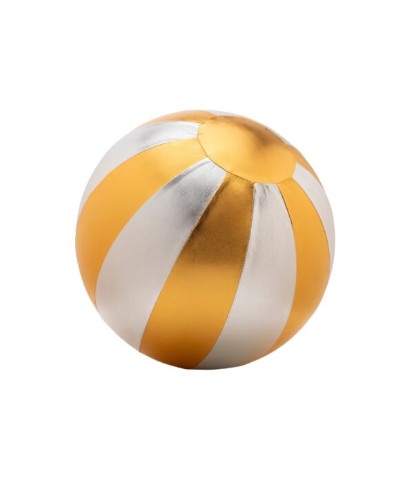 Pelota Tela Circo Dorada