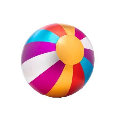 Pelota Tela Circo Multicolor
