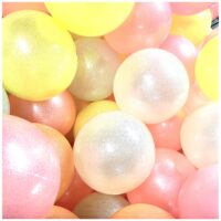 Pelota 15 cm Glitter Dorada - Imagen 2