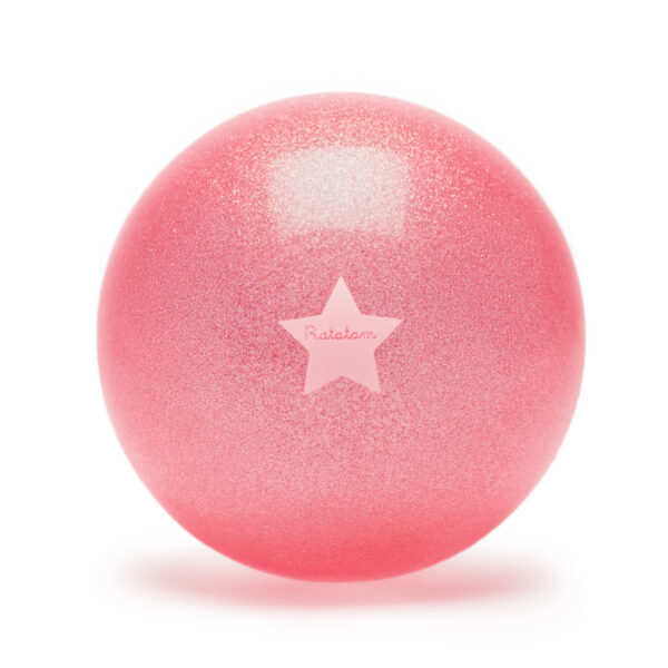Pelota 22 cm Glitter Rosa Neón - Imagen 8