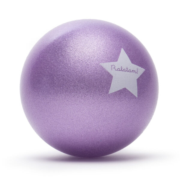 Pelota 15 cm Glitter Púrpura - Imagen 2