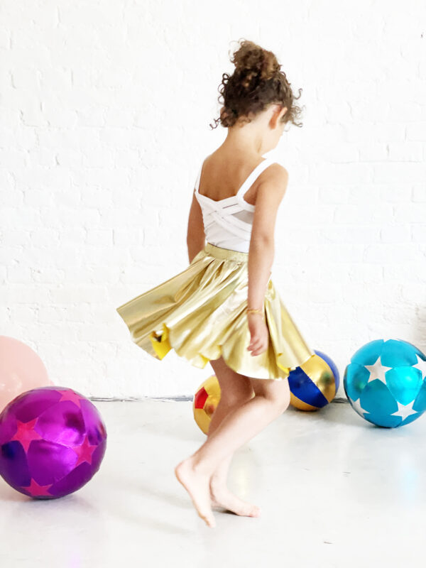 Pelota Tela Estrella Rosa - Imagen 3