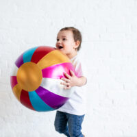 Pelota Tela Circo Multicolor - Imagen 7