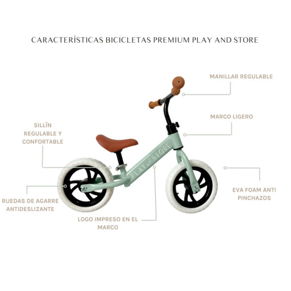 BICI DE EQUILIBRIO PREMIUM BLUE - Imagen 2
