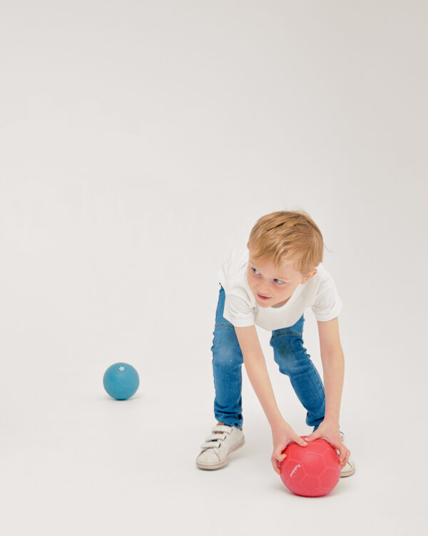 Pelota + bolsa de red azul - Imagen 2