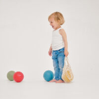 Pelota + bolsa de red azul - Imagen 3