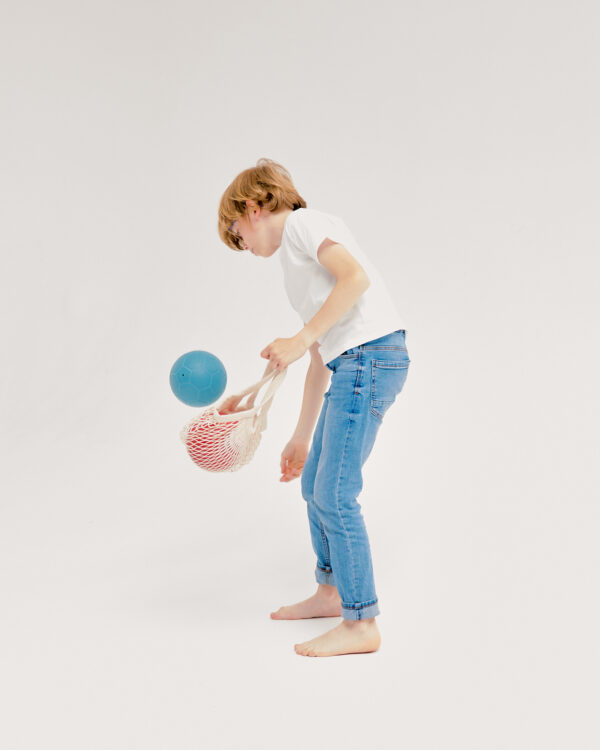 Pelota + bolsa de red azul - Imagen 6