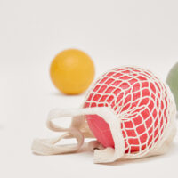 Pelota + bolsa de red Amarilla - Imagen 2