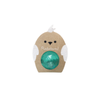 Pelota saltarina pájaro verde