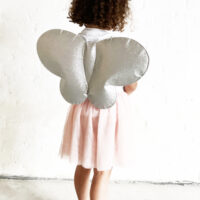 SET MARIPOSA ROSA/PLATA - Imagen 5