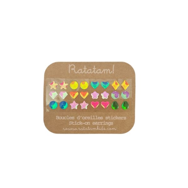 SET 12 PARES PENDIENTES AUTOADHESIVOS
