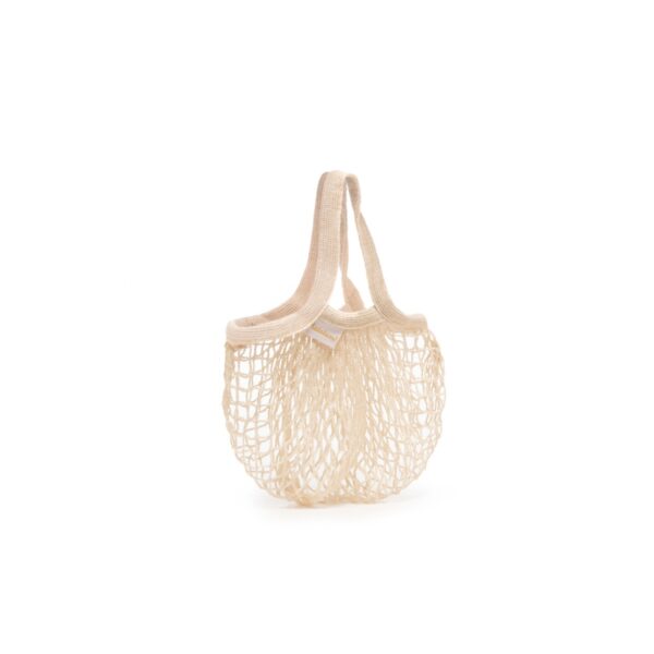BOLSO DE RED  CREMA