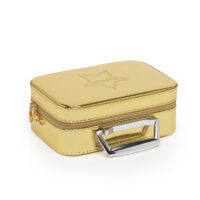 MALETÍN METALIZADO DORADO - Imagen 3