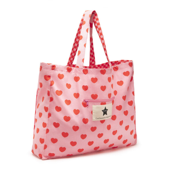 BOLSO REVERSIBLE CORAZONES