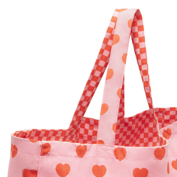 BOLSO REVERSIBLE CORAZONES - Imagen 8