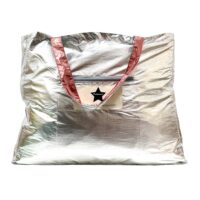 BOLSO REVERSIBLE METALIZADO ROSA/PLATA - Imagen 3