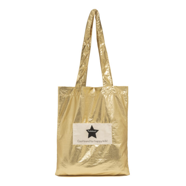 TOTE BAG METALIZADO DORADO