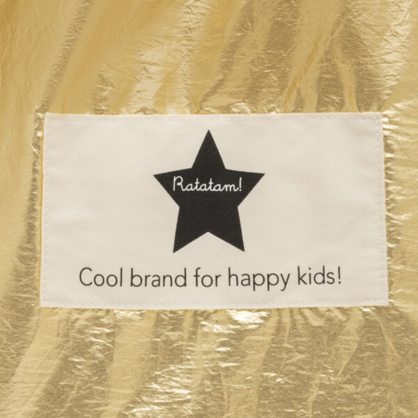 TOTE BAG METALIZADO DORADO - Imagen 2
