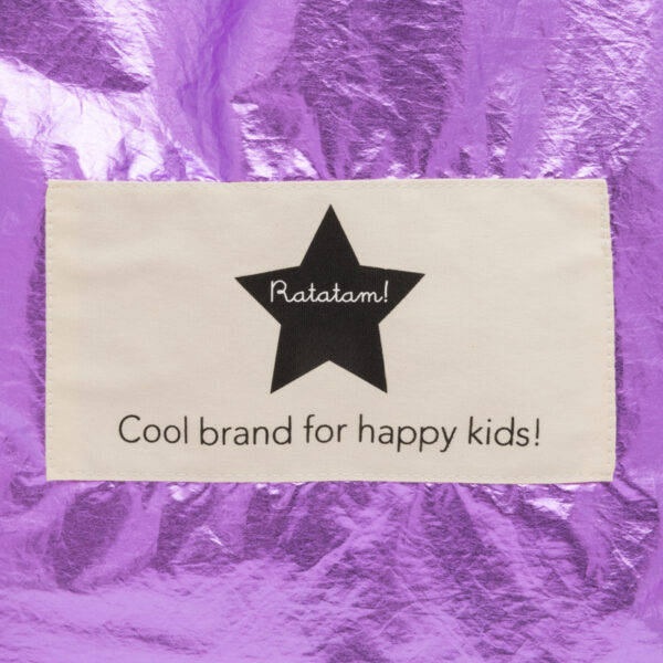 TOTE BAG METALIZADO PÚRPURA - Imagen 2
