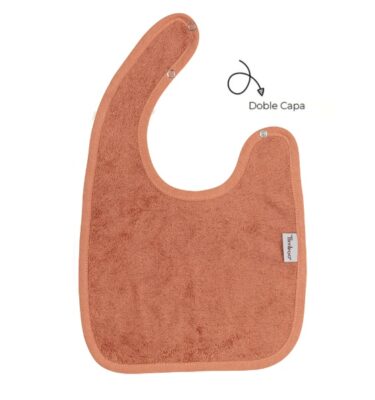 Babero Bebé Doble Sunrise Orange