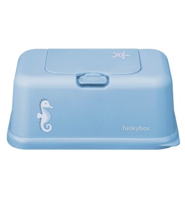 Dispensador de Toallitas Azul Caballito de Mar