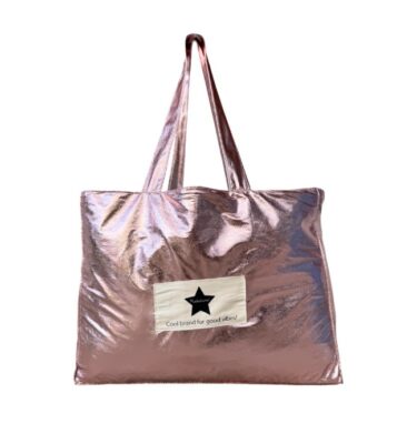 BOLSO METALIZADO ROSA