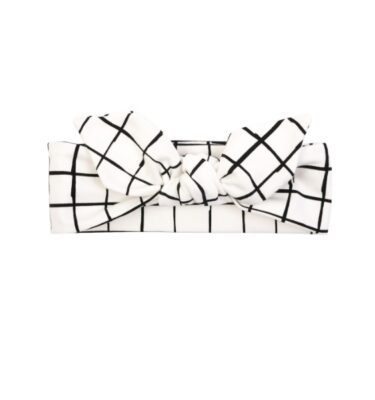 Cinta para el Pelo White with Check
