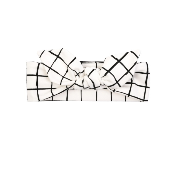 Cinta para el Pelo White with Check