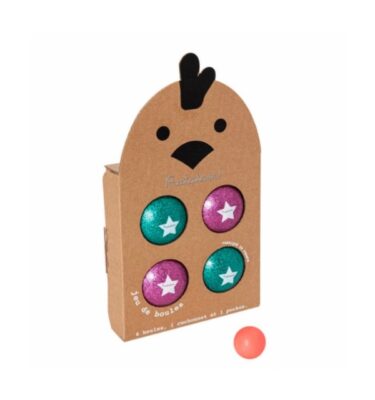 Juego de Pelotas Petanca Rosa y Verde