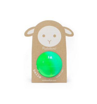 Pelota 10 cm Gum Verde