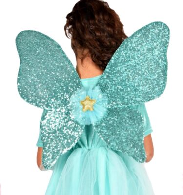 ALAS MARIPOSA AZUL TURQUESA