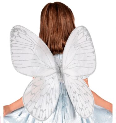ALAS MARIPOSA BLANCA/PLATEADA