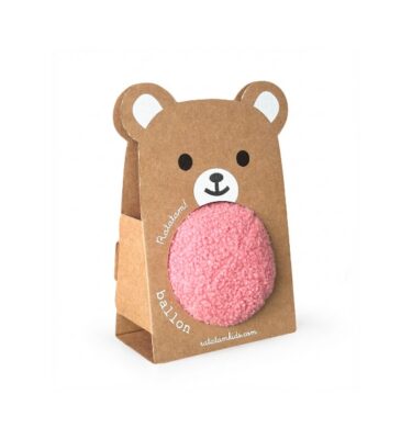 Pelota peluche Rosa 12 cm