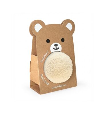 Pelota peluche Blanca 12 cm