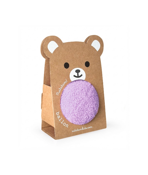 Pelota peluche Lila 12 cm