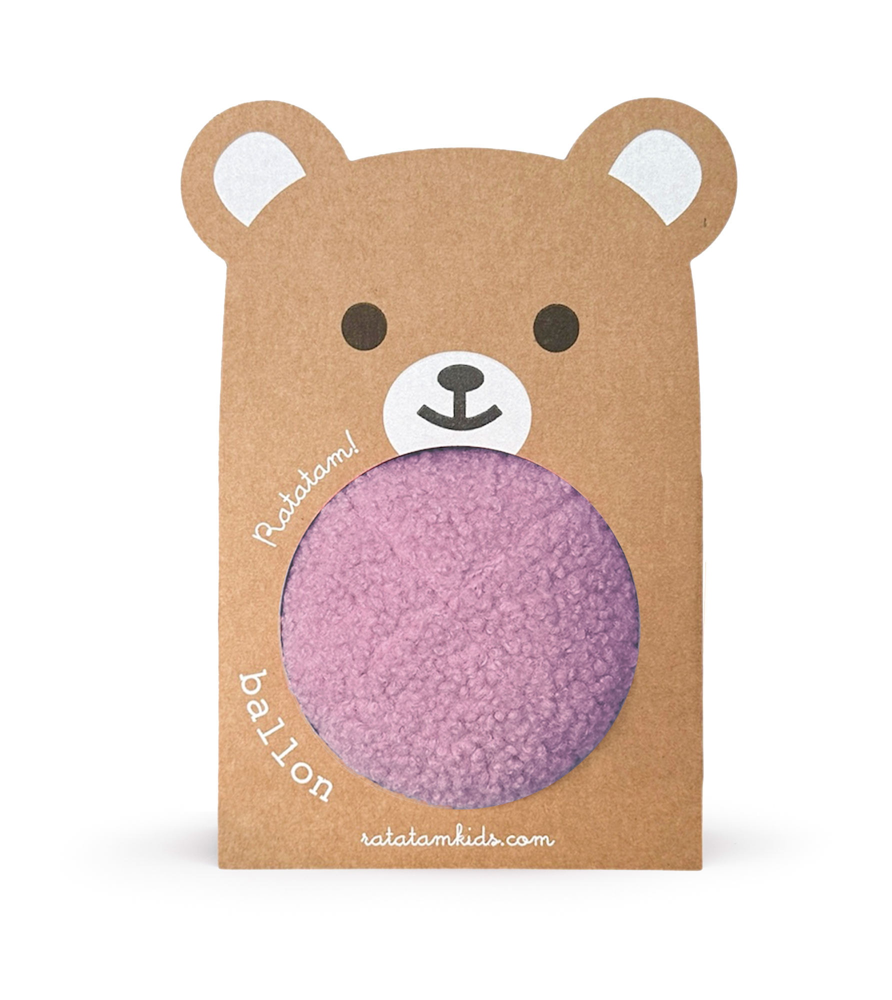 Pelota peluche Lila 12 cm - Imagen 2