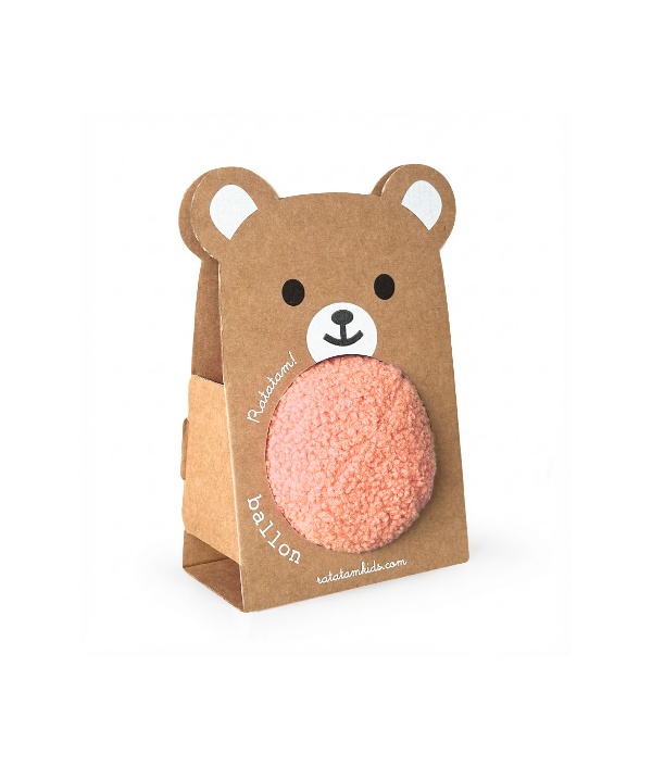 Pelota peluche Apricot 12 cm