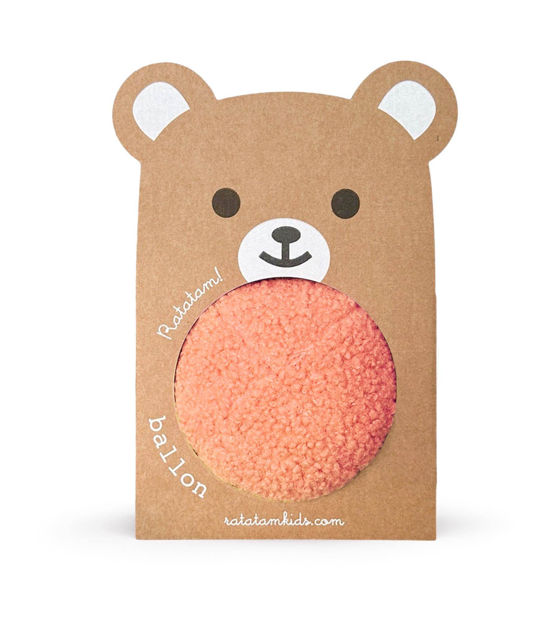 Pelota peluche Apricot 12 cm - Imagen 3