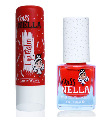 Pack Bálsamo + Esmalte Miss Nella - LUVVY/STRAWBERRY