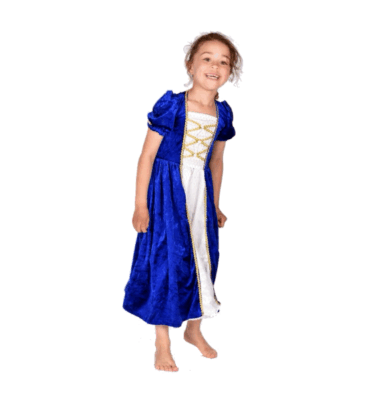 DISFRAZ PRINCESA AZUL OSCURO