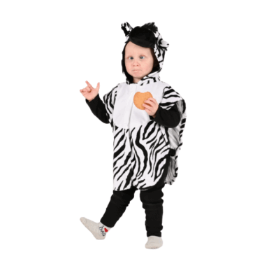 DISFRAZ CEBRA 1-4 AÑOS
