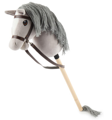 Juguete de palo Caballo gris