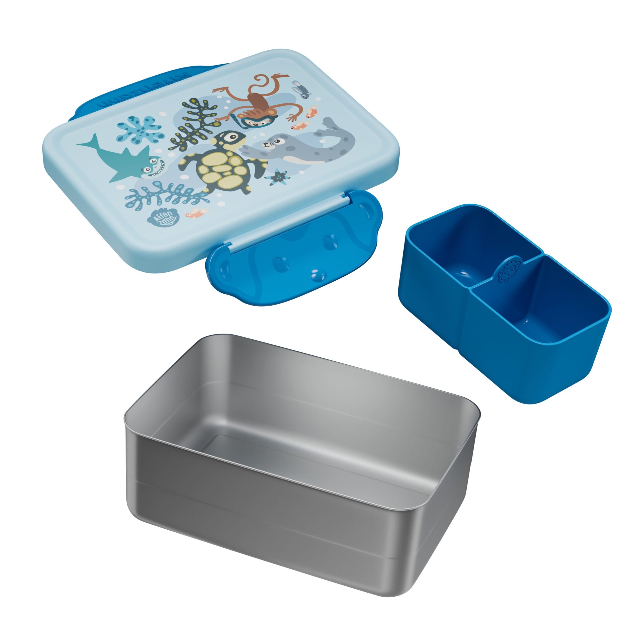 LUNCHBOX ACERO AFFENZAHN - MUNDO SUBMARINO - Imagen 4