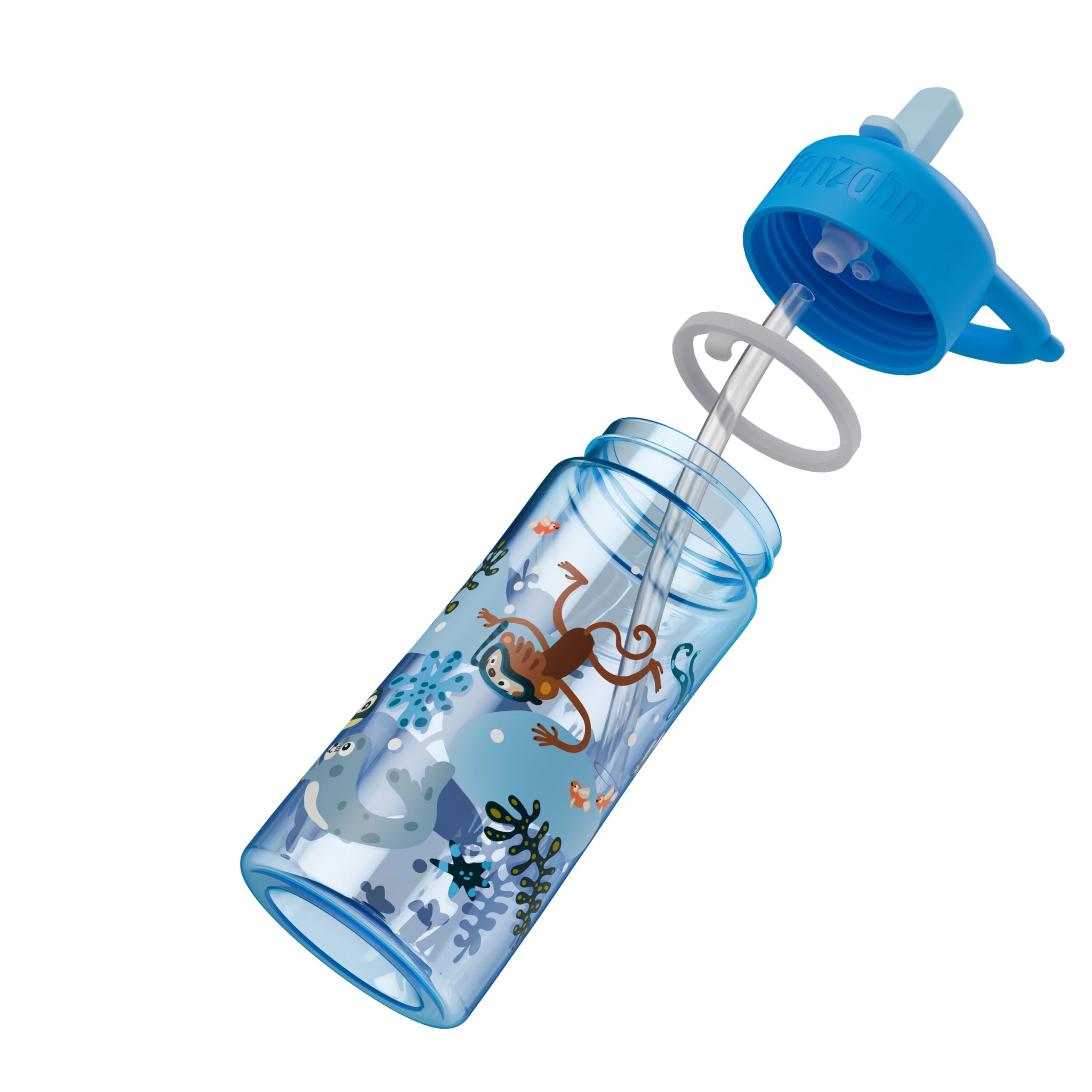 BOTELLA TRITAN AFFENZAHN - MUNDO SUBMARINO - Imagen 8