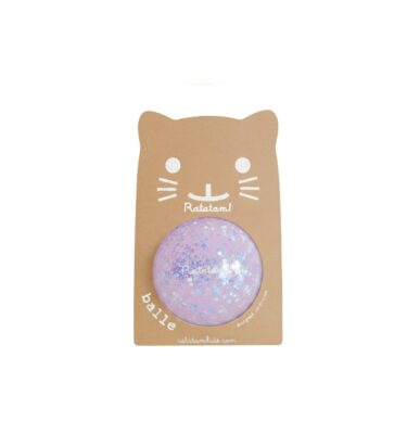 Pelota Shiny 10 cm - Violeta