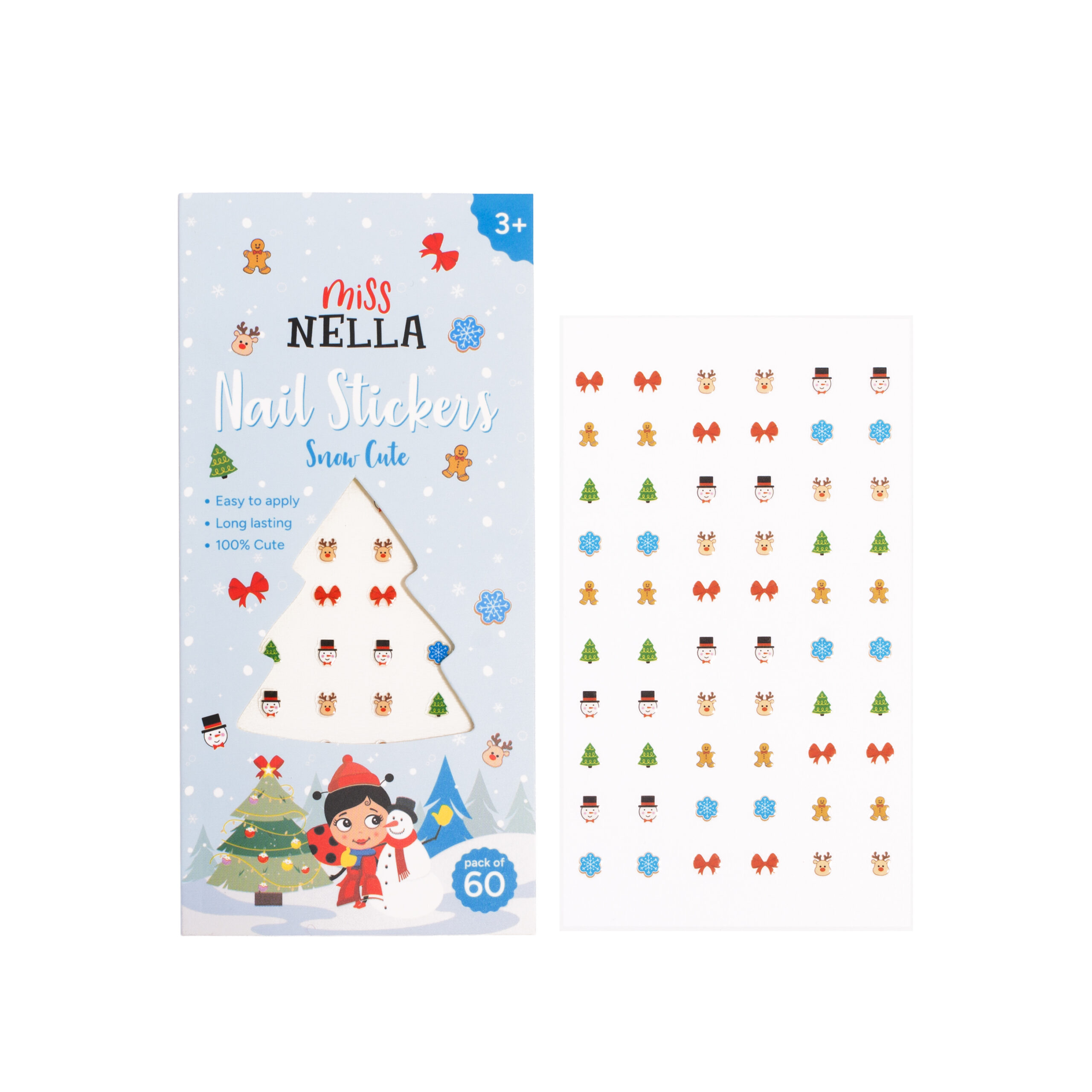 STICKERS PARA UÑAS - SNOW CUTE - Imagen 6