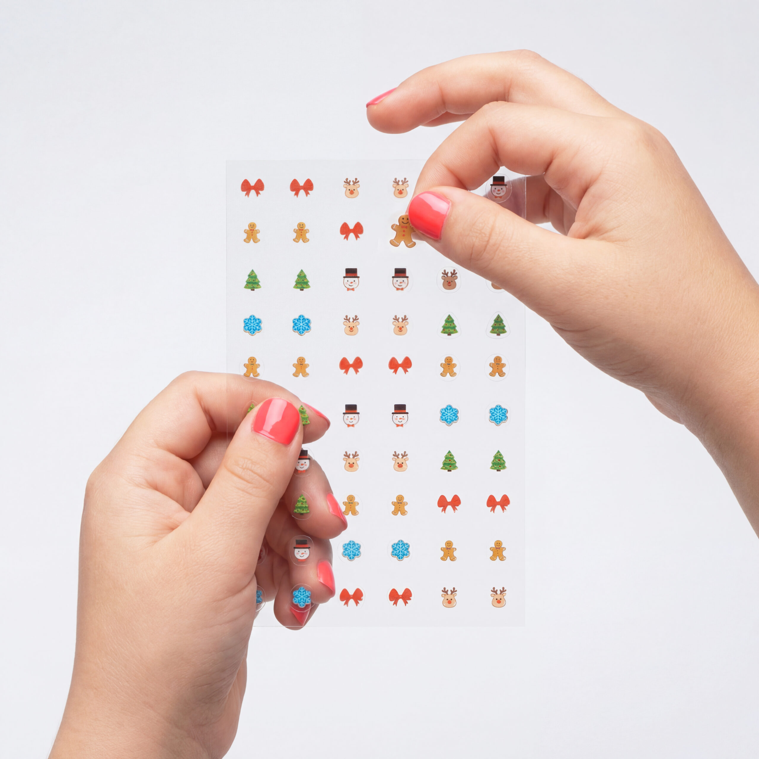 STICKERS PARA UÑAS - SNOW CUTE - Imagen 2